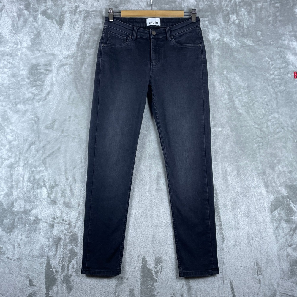 DU/ER Performance Denim Jeans Men 25 Black Slim Fit WFFR2504